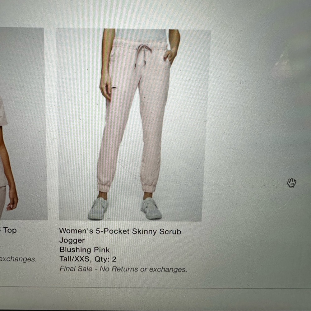 Jaanuu scrub bottoms. Two pair.